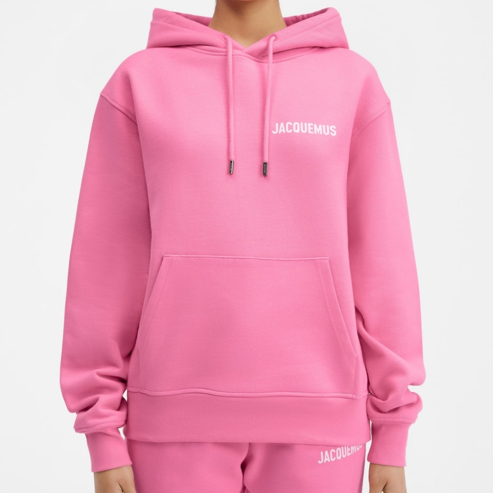Jacquemus pink hoodie